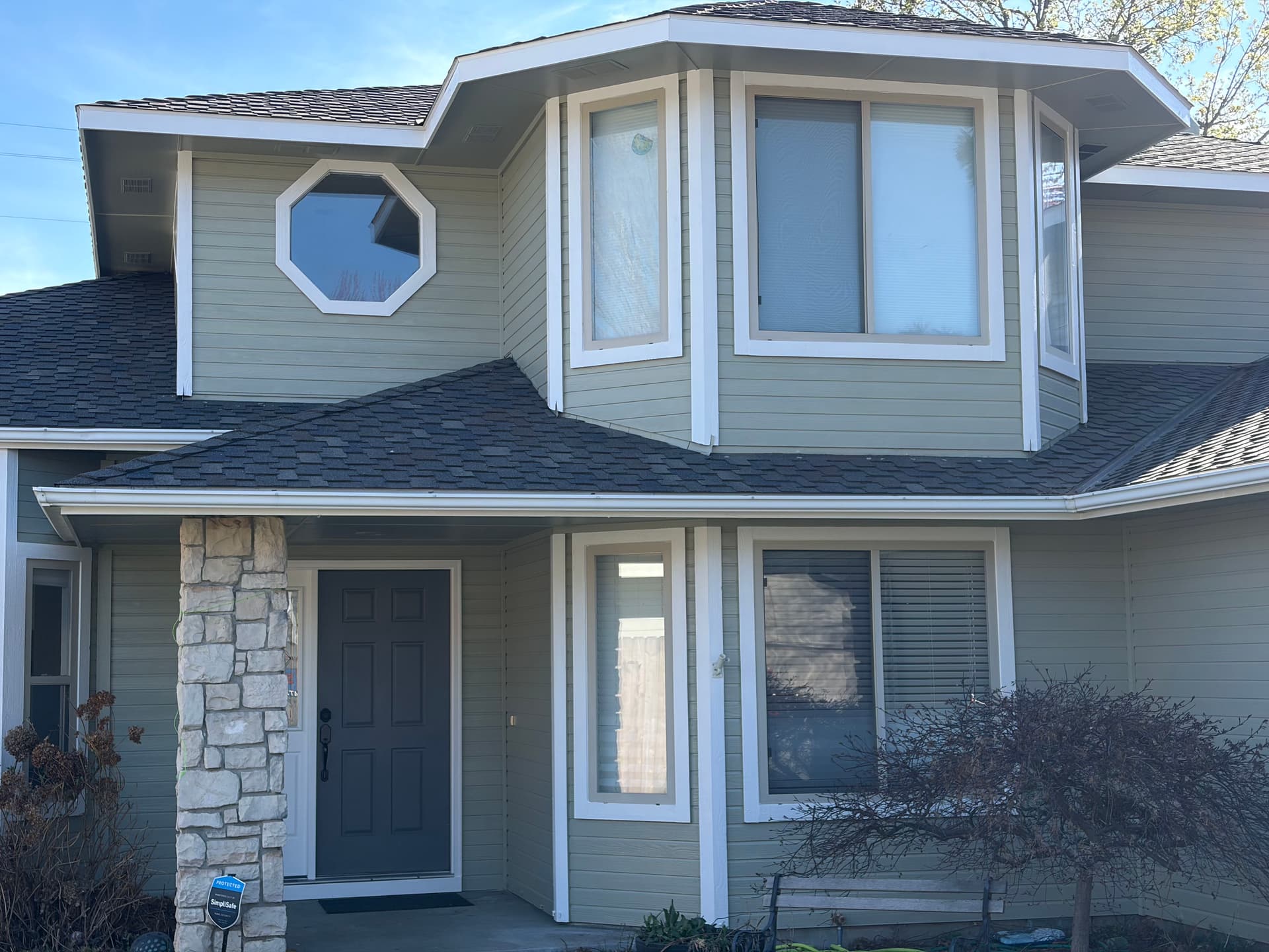 Exterior Painting That Gives a Two-Story Home New Life image